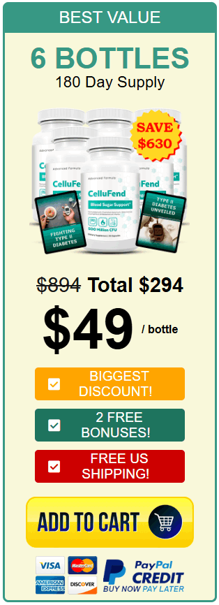 Buy CelluFend 6 Bottle